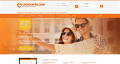Desktop Screenshot of cantocerto.com